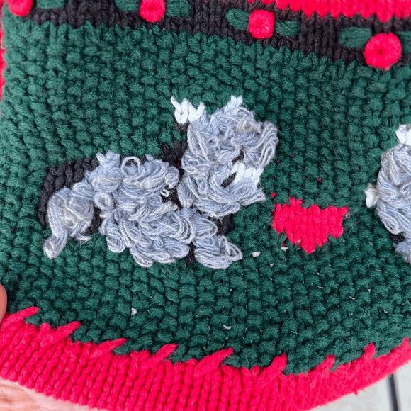 Vintage Dog-Themed Novelty Knit Cardigan by Eagle’s Eye - SZ L - Picture 12 of 12